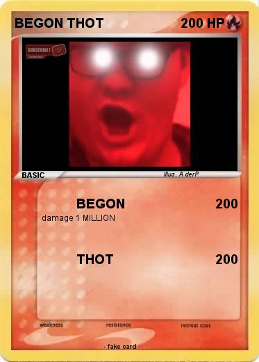 Pokemon BEGON THOT
