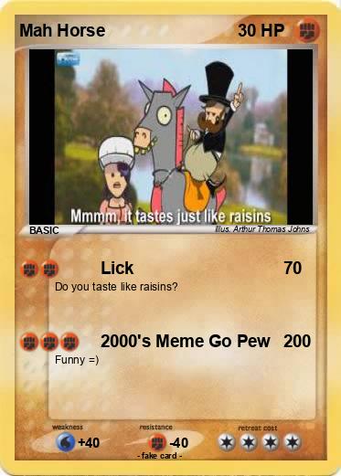 Pokemon Mah Horse