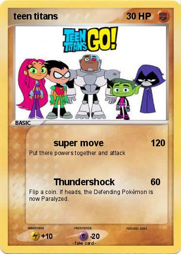 Pokemon teen titans