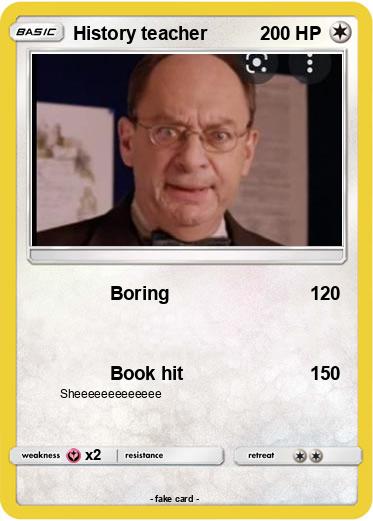 Pokemon History teacher