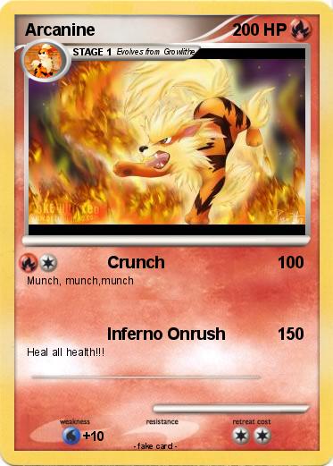 Pokemon Arcanine