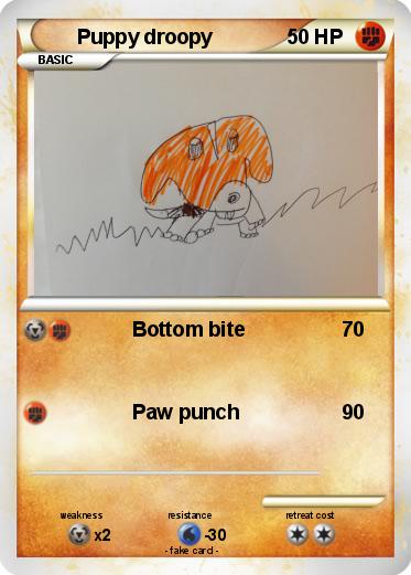 Pokemon Puppy droopy