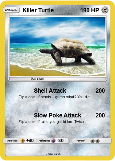 Pokemon Killer Turtle