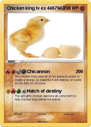 Pokemon Chicken king lv ex 4467942