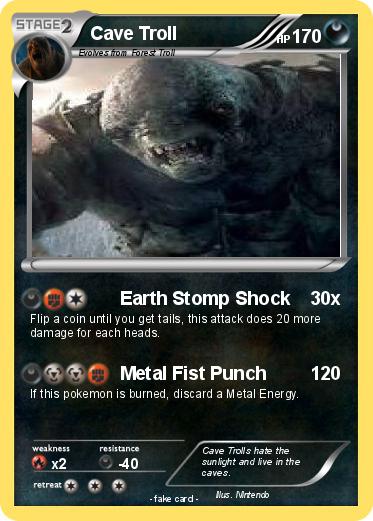 Pokemon Cave Troll