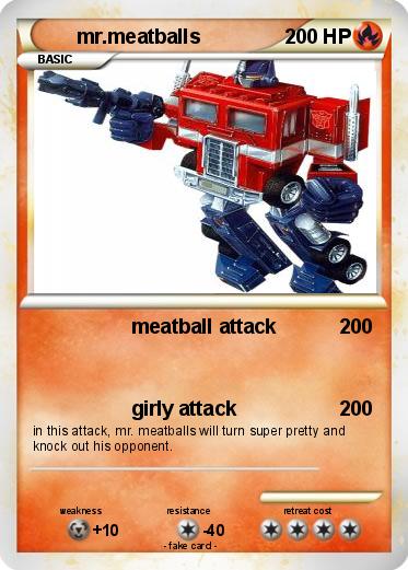 Pokemon mr.meatballs