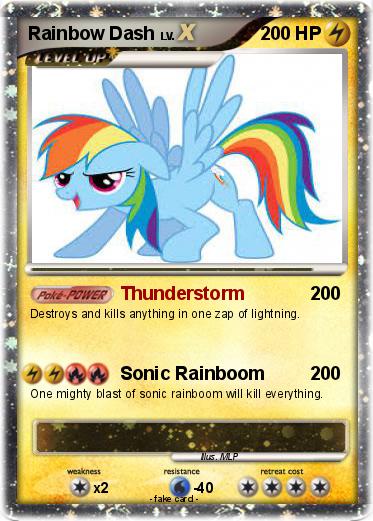 Pokemon Rainbow Dash