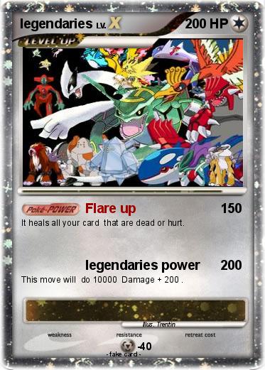Pokemon legendaries