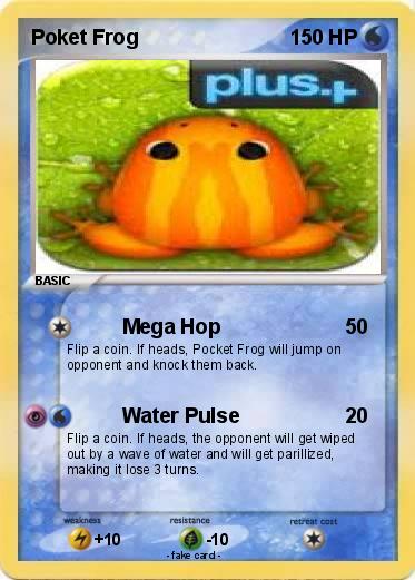 Pokemon Poket Frog