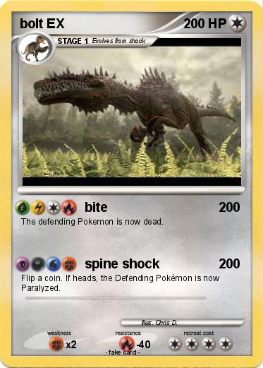 Pokemon bolt EX