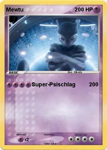 Pokemon Mewtu