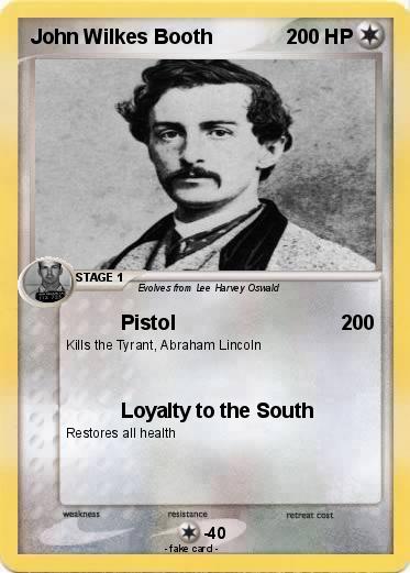 Pokemon John Wilkes Booth