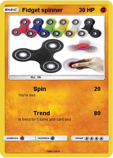 Pokemon Fidget spinner
