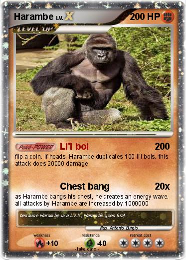 Pokemon Harambe