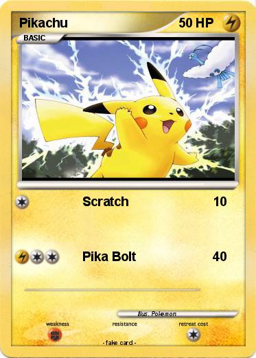 Pokemon Pikachu