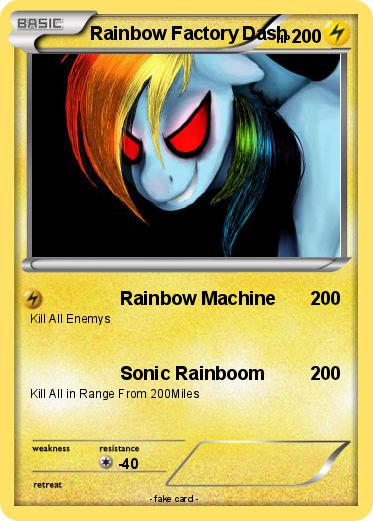 Pokemon Rainbow Factory Dash