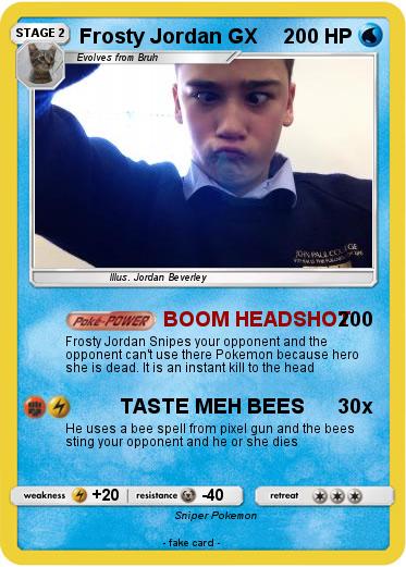 Pokemon Frosty Jordan GX