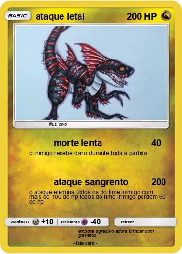 Pokemon ataque letal