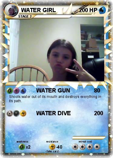 Pokemon WATER GIRL
