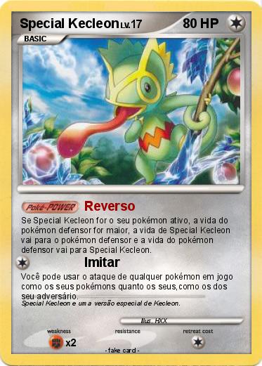 Pokemon Special Kecleon