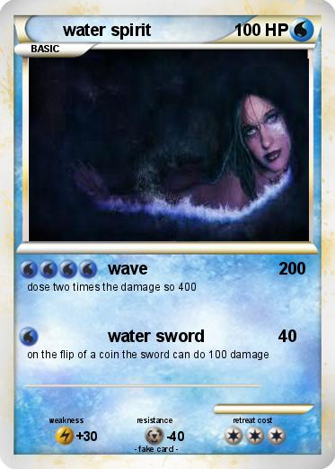 Pokemon water spirit