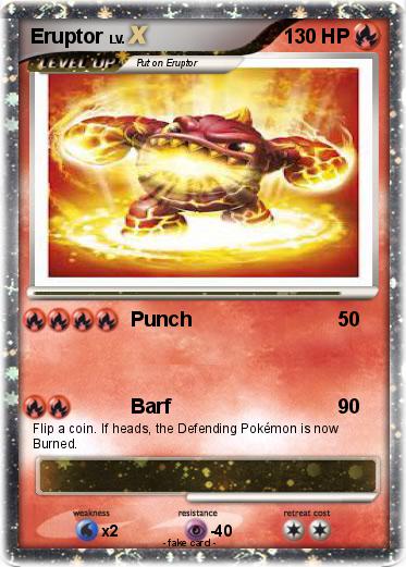 Pokemon Eruptor