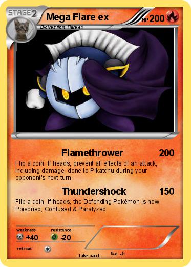 Pokemon Mega Flare ex