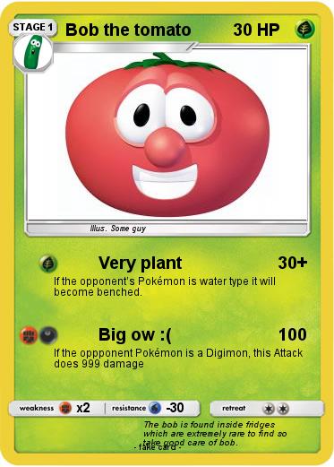 Pokemon Bob the tomato