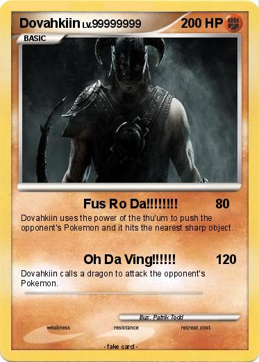 Pokemon Dovahkiin