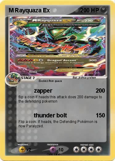 Pokemon M Rayquaza Ex