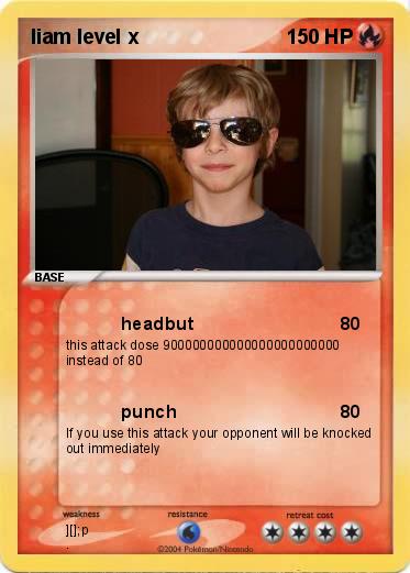 Pokemon liam level x