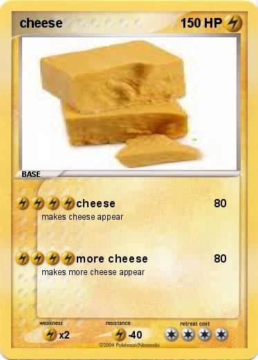 Pokemon cheese