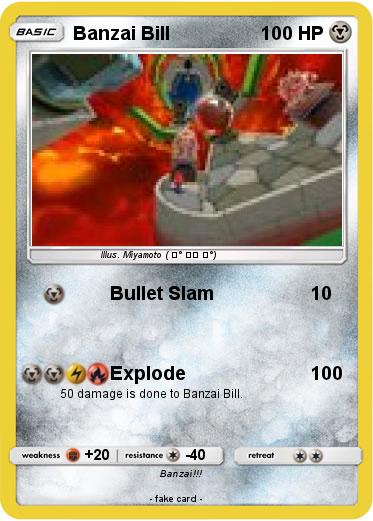 Pokemon Banzai Bill