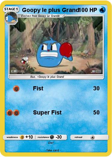 Pokemon Goopy le plus Grand