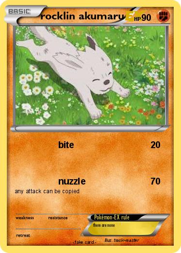 Pokemon rocklin akumaru