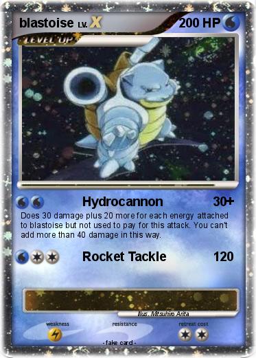 Pokemon blastoise