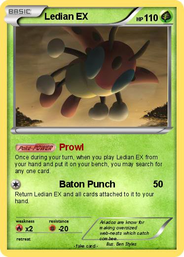 Pokemon Ledian EX