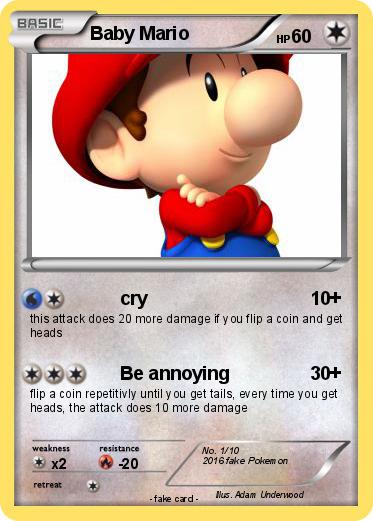 Pokemon Baby Mario