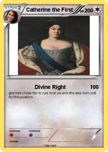 Pokemon Catherine the First