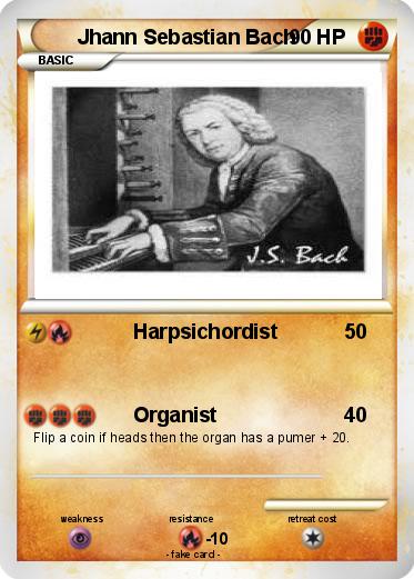 Pokemon Jhann Sebastian Bach