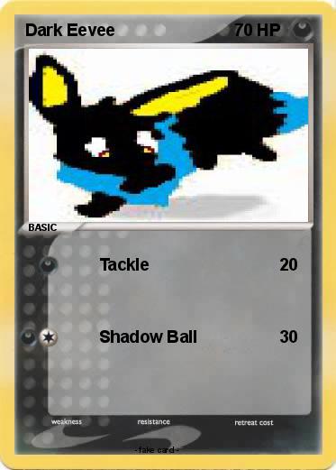 Pokemon Dark Eevee