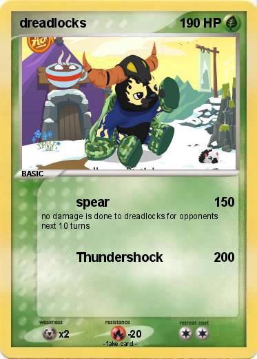 Pokemon dreadlocks