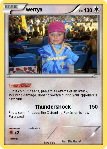 Pokemon wertya