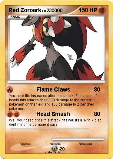 Pokemon Red Zoroark