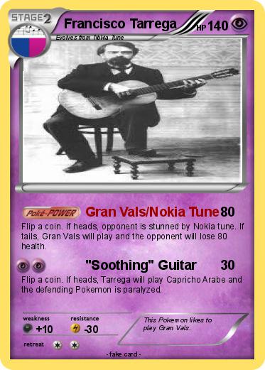 Pokemon Francisco Tarrega