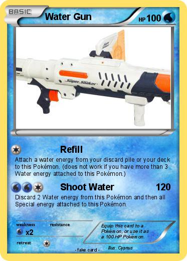 Pokemon Water Gun