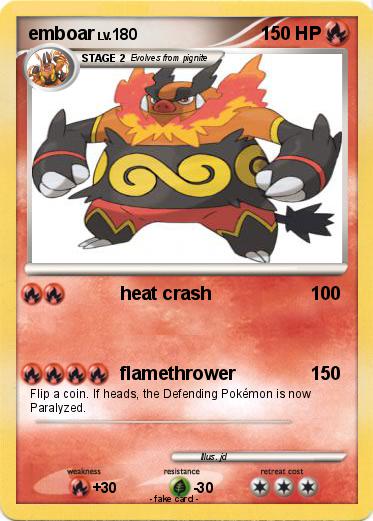 Pokemon emboar
