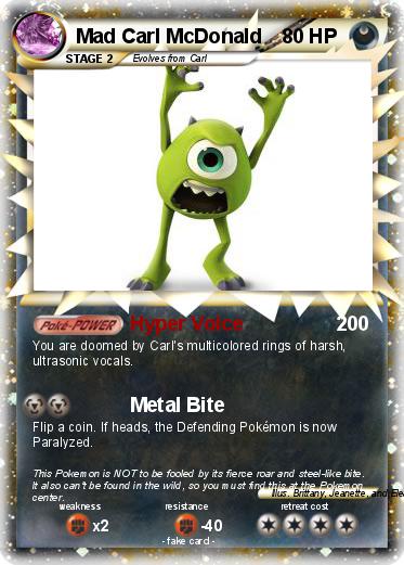 Pokemon Mad Carl McDonald