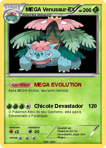 Pokemon MEGA Venusaur-EX