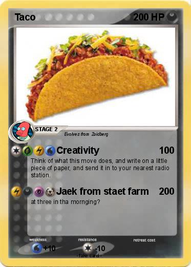 Pokemon Taco
